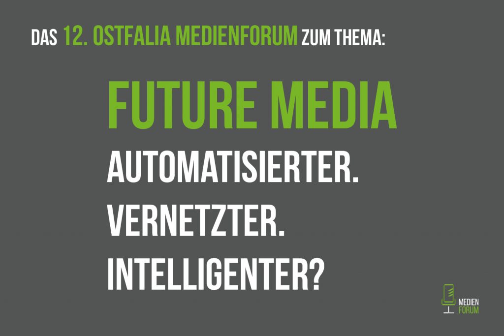 Future Media - Das 12. Ostfalia Medienforum wirft einen Blick auf die Zukunft der Medienwelt.