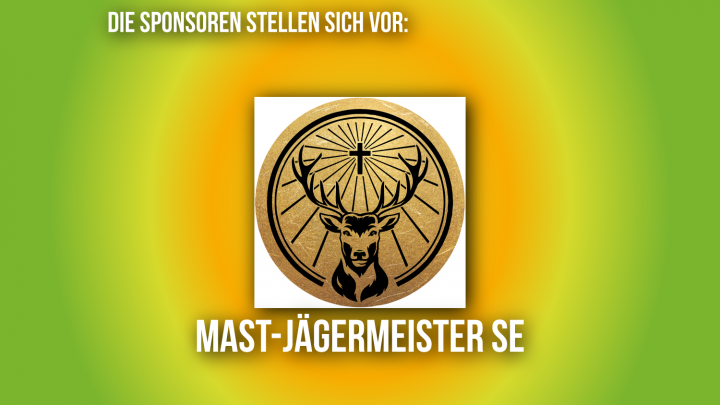 Logo Jägermeister. Bildnachweis: Mast-Jägermeister SE.